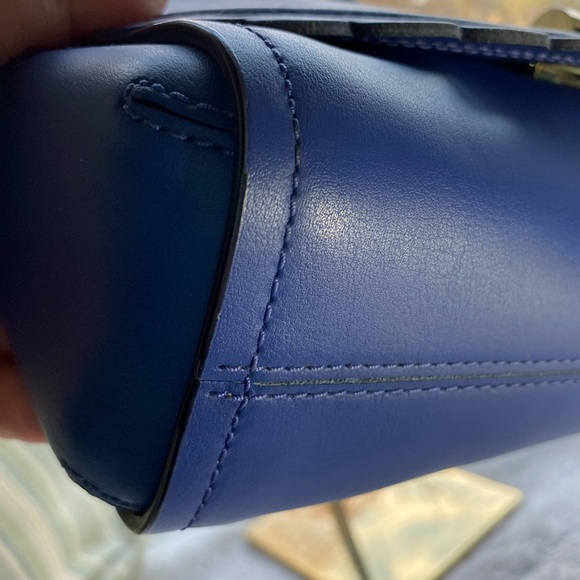 Kate Spade New York Maple Ct Scallop Jazmin Royal Blue Shoulder Bag - Picture 6 of 10